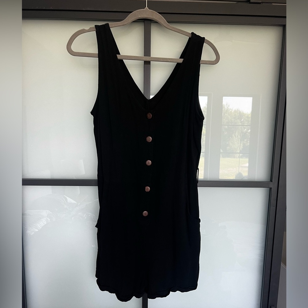Forever 21 black romper size M